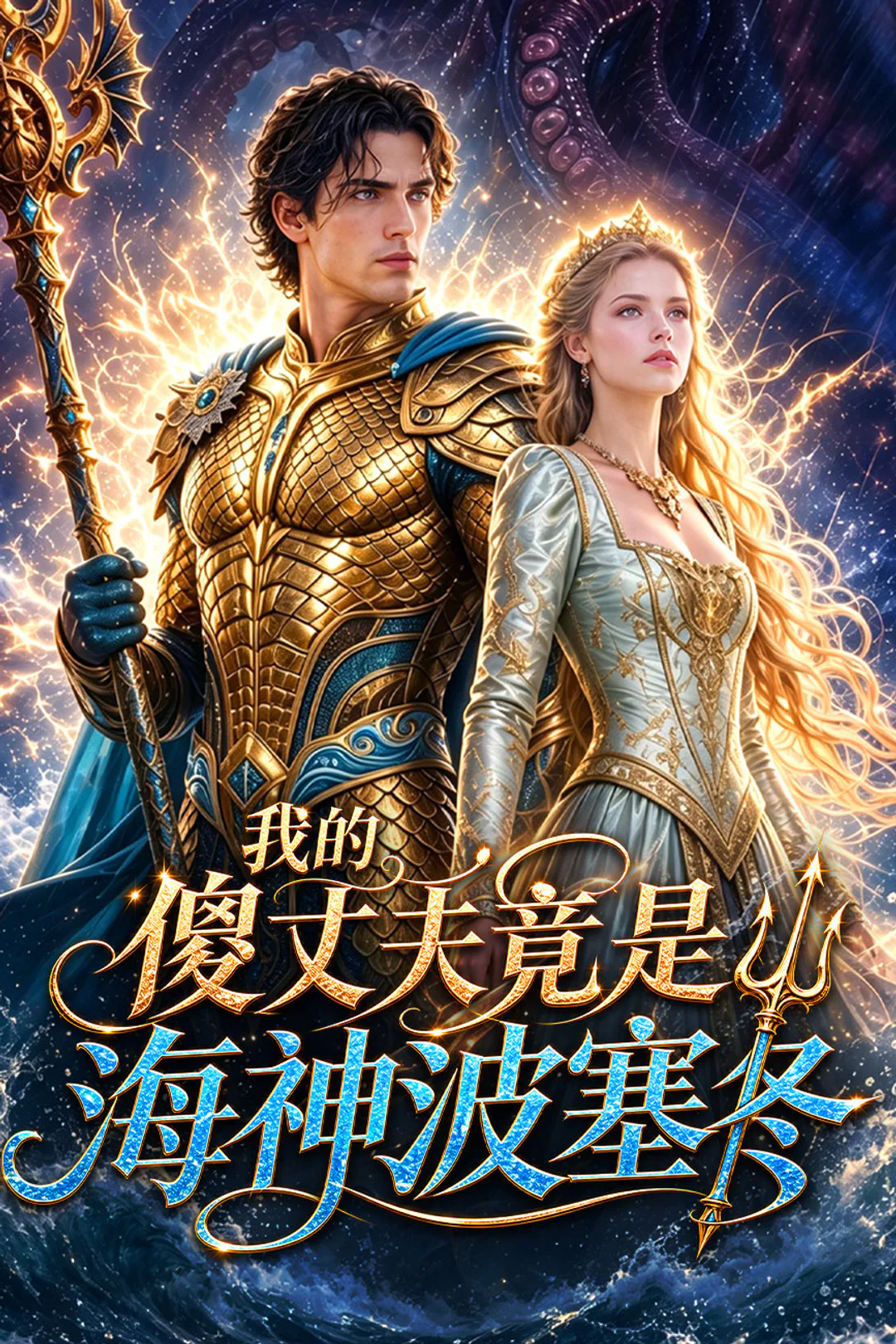 《我的傻丈夫竟是海神波塞冬》海報