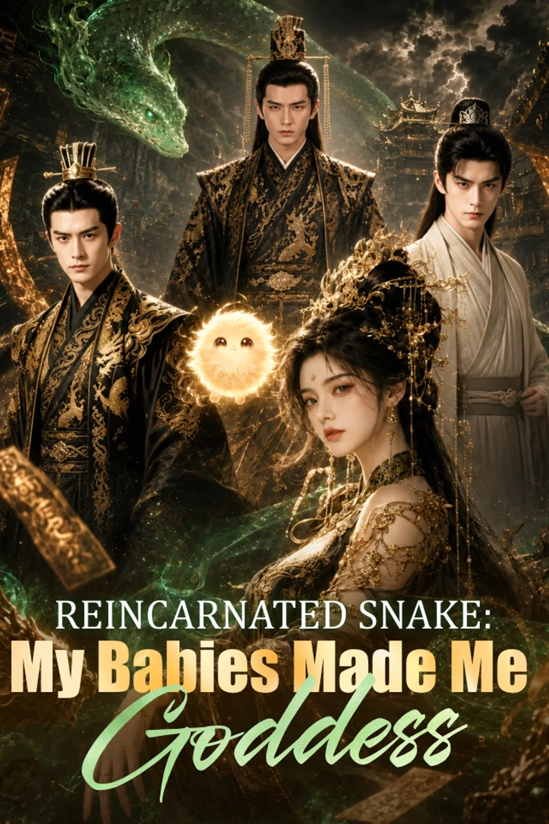 Reincarnated Snake: My Babies Made Me Goddess poster