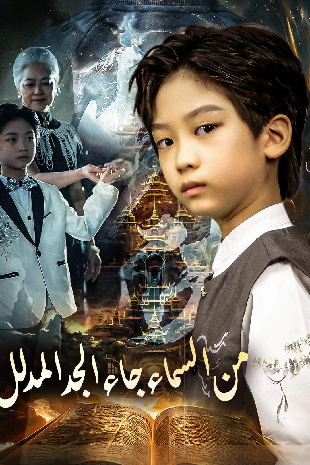 ملصق مسلسل «من السماء جاء الجد المدلل»