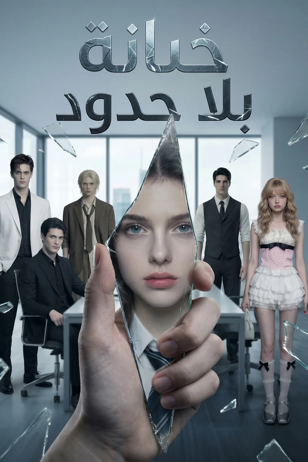ملصق مسلسل «خيانة بلا حدود»