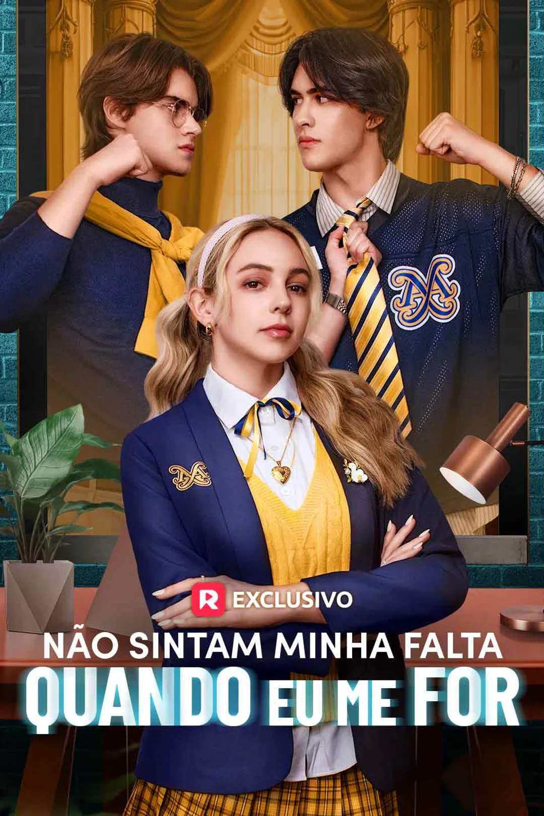 Pôster de Não Sintam Minha Falta Quando Eu Me For