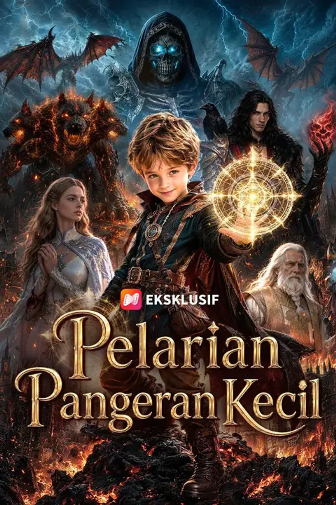 Poster Pelarian Pangeran Kecil