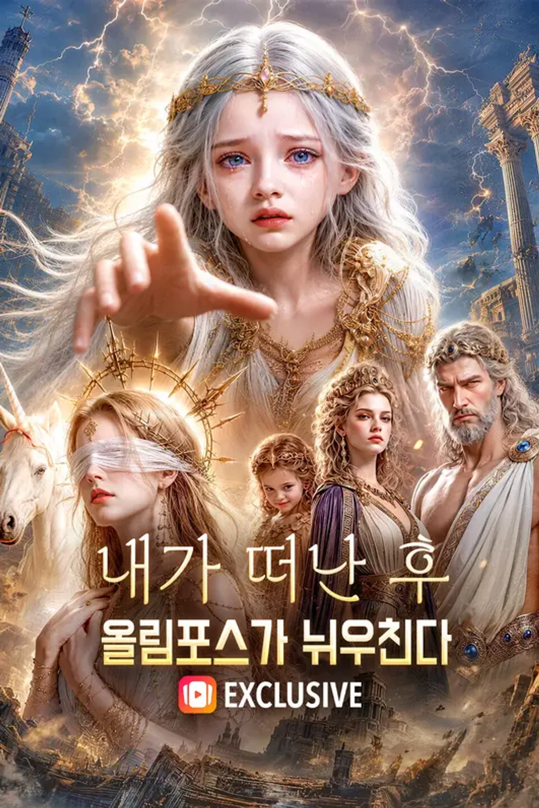 내가 떠난 후, 올림포스가 뉘우친다 포스터