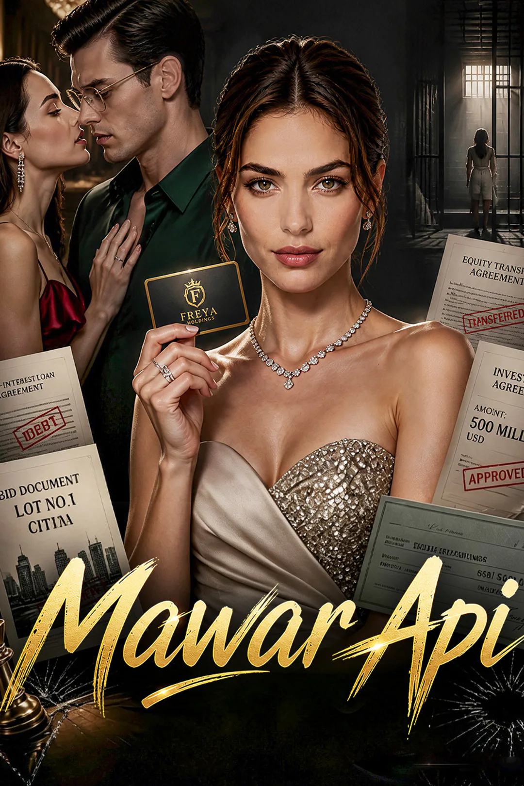 Poster Mawar Api​