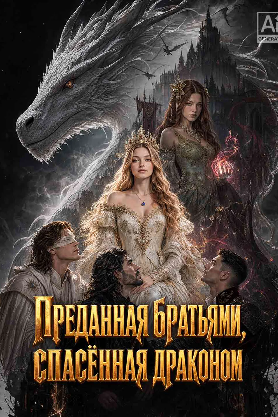 Постер сериала «Преданная братьями, спасённая драконом»