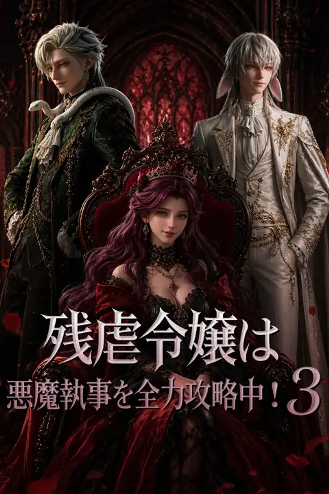 残虐令嬢は悪魔執事を全力攻略中！３のポスター