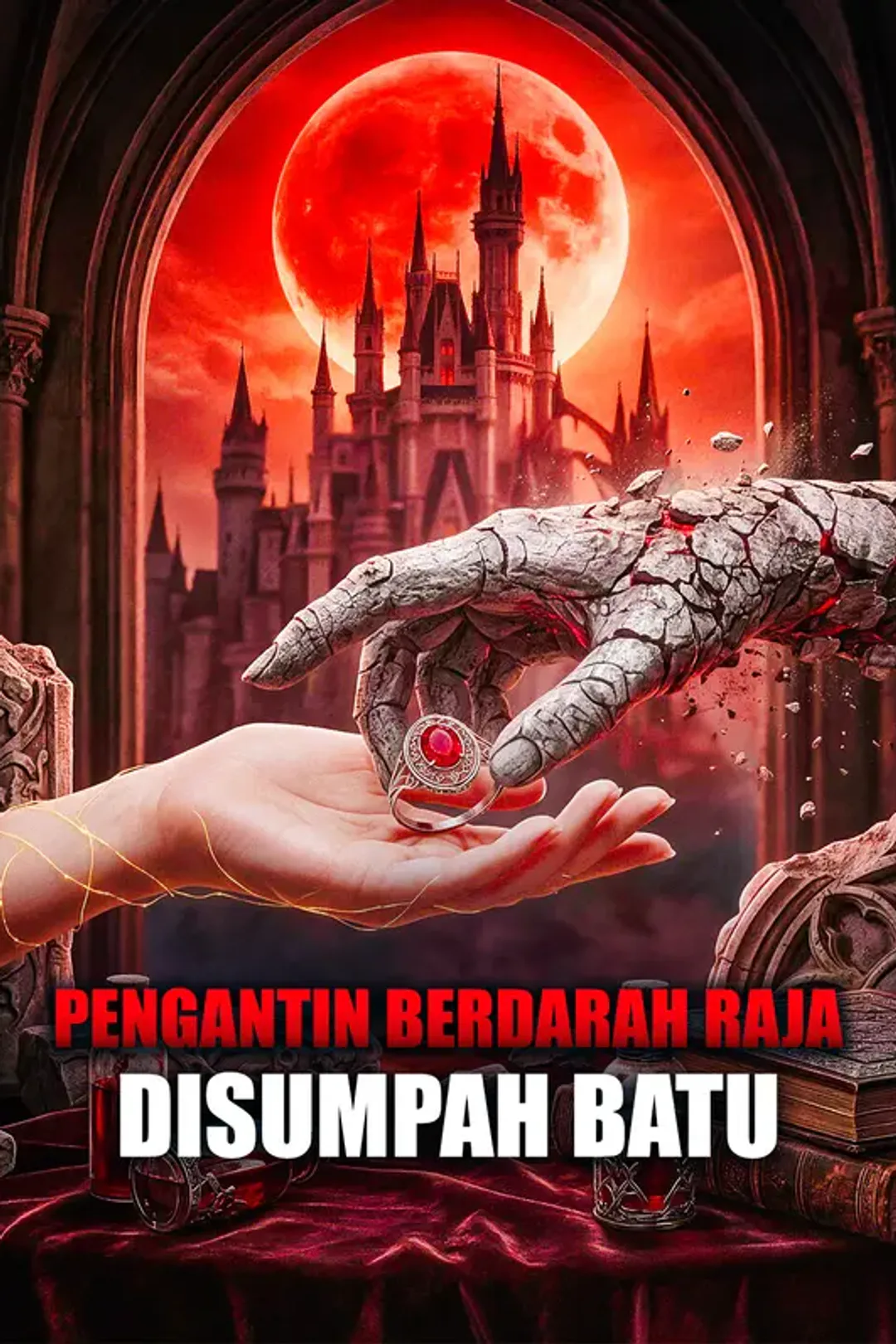 Poster Pengantin Berdarah Raja, Disumpah Batu