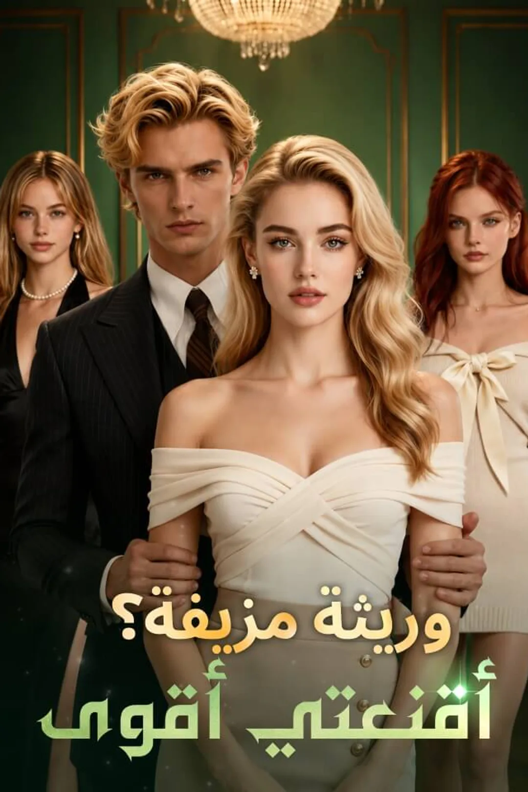ملصق مسلسل «وريثة مزيفة؟ أقنعتي أقوى»