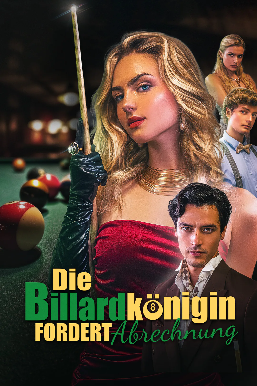 Poster von Die Billardkönigin fordert Abrechnung