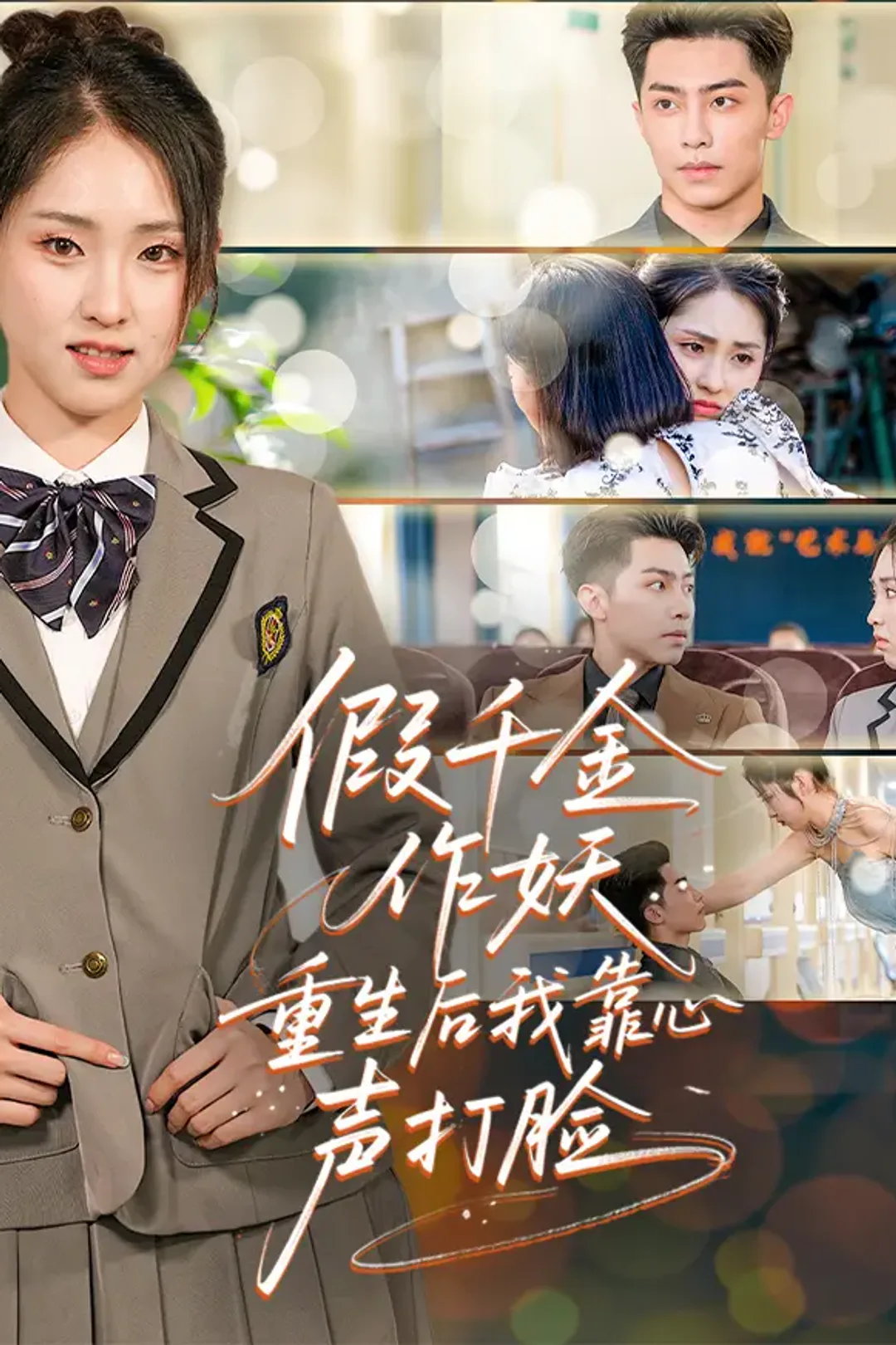 《假千金作妖，重生后我靠心声打脸》海报