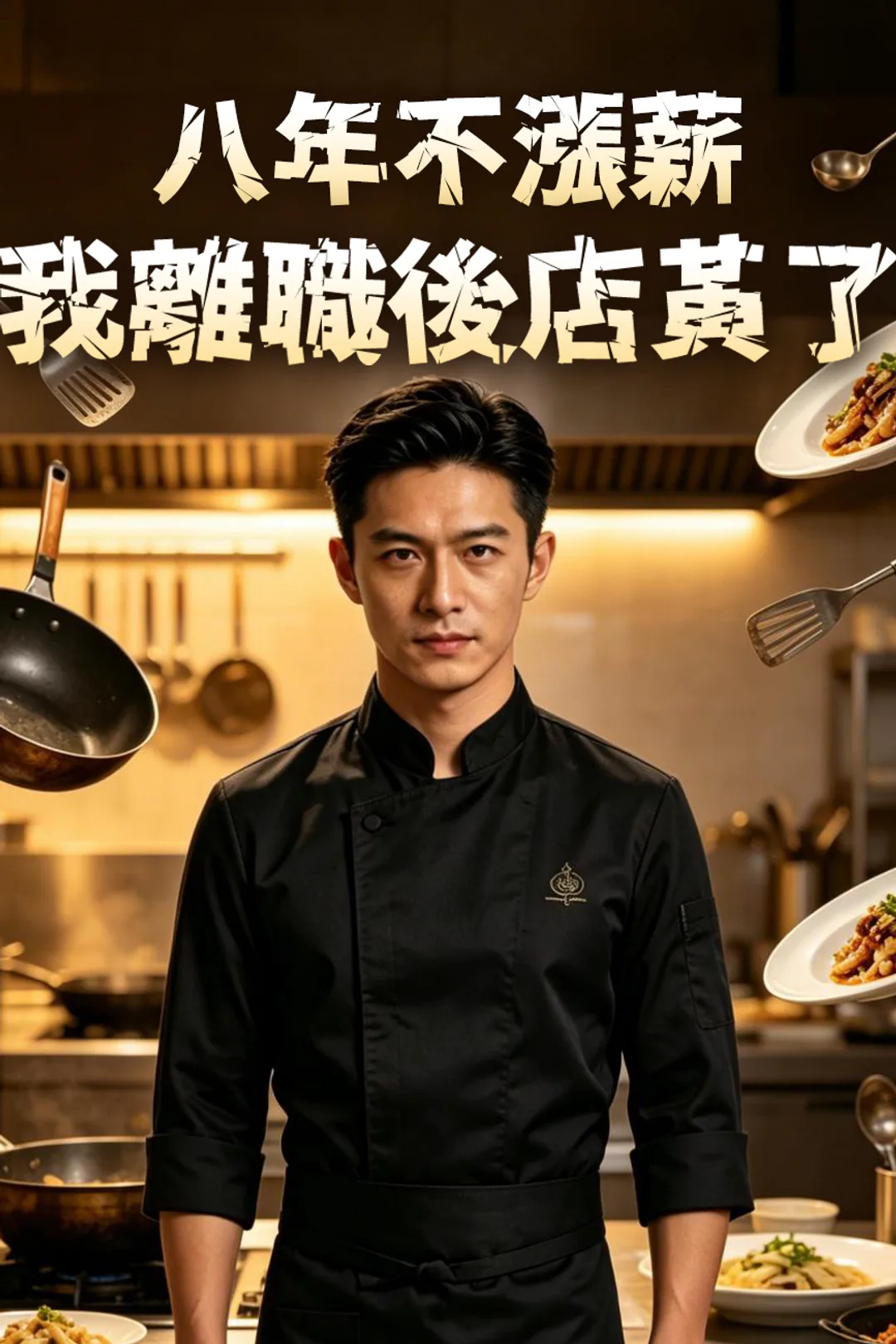 《八年不漲薪，我離職後店黃了》海報
