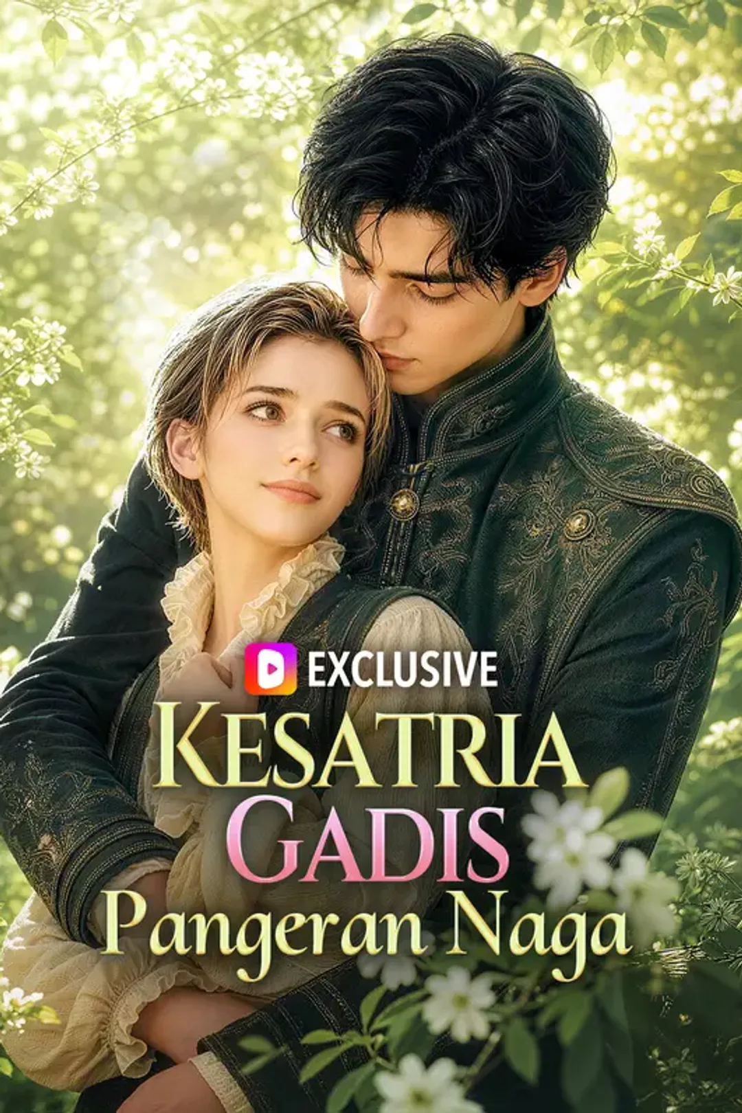 Poster Kesatria Gadis Pangeran Naga