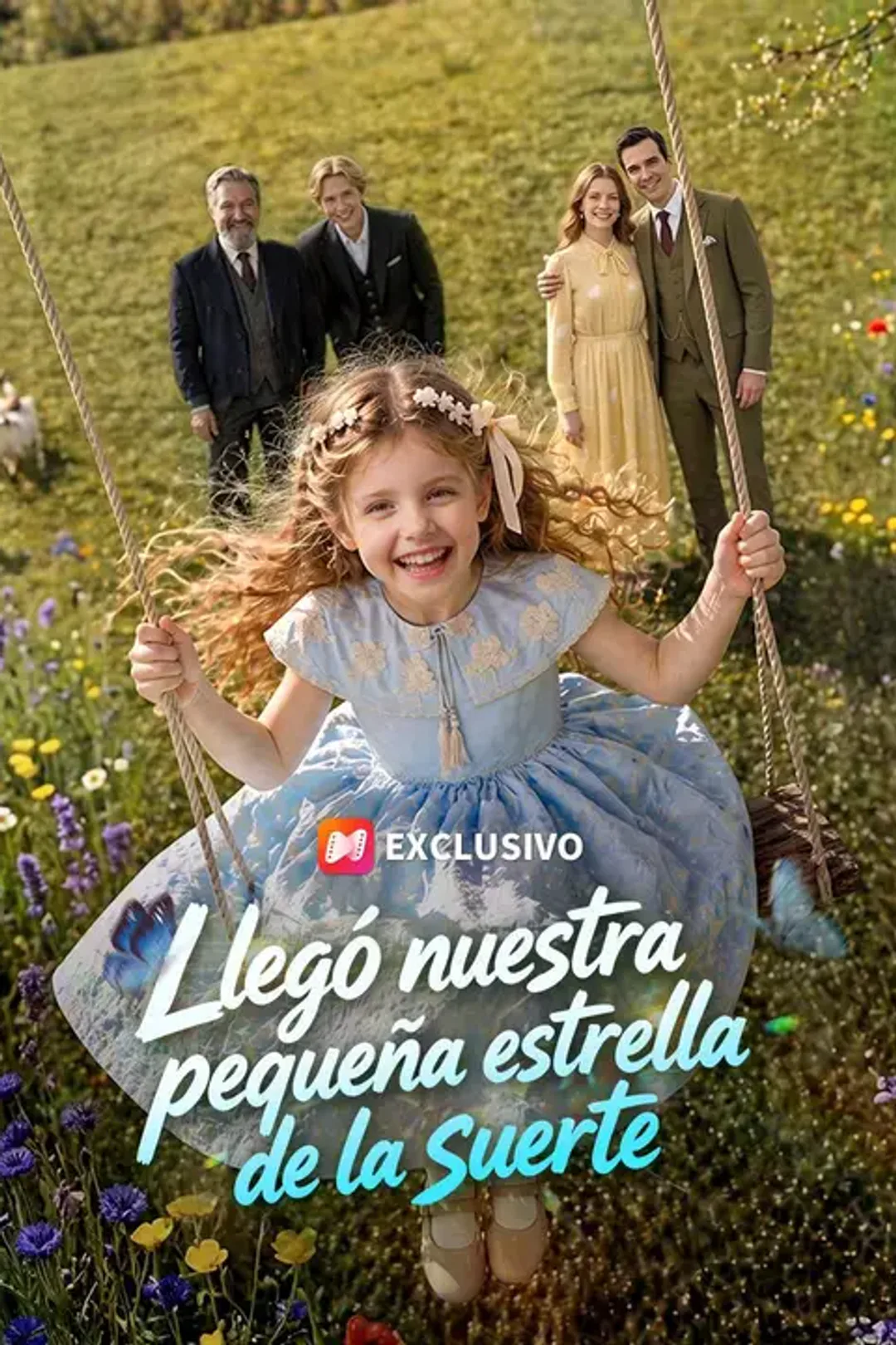 Póster de Llegó nuestra pequeña estrella de la suerte