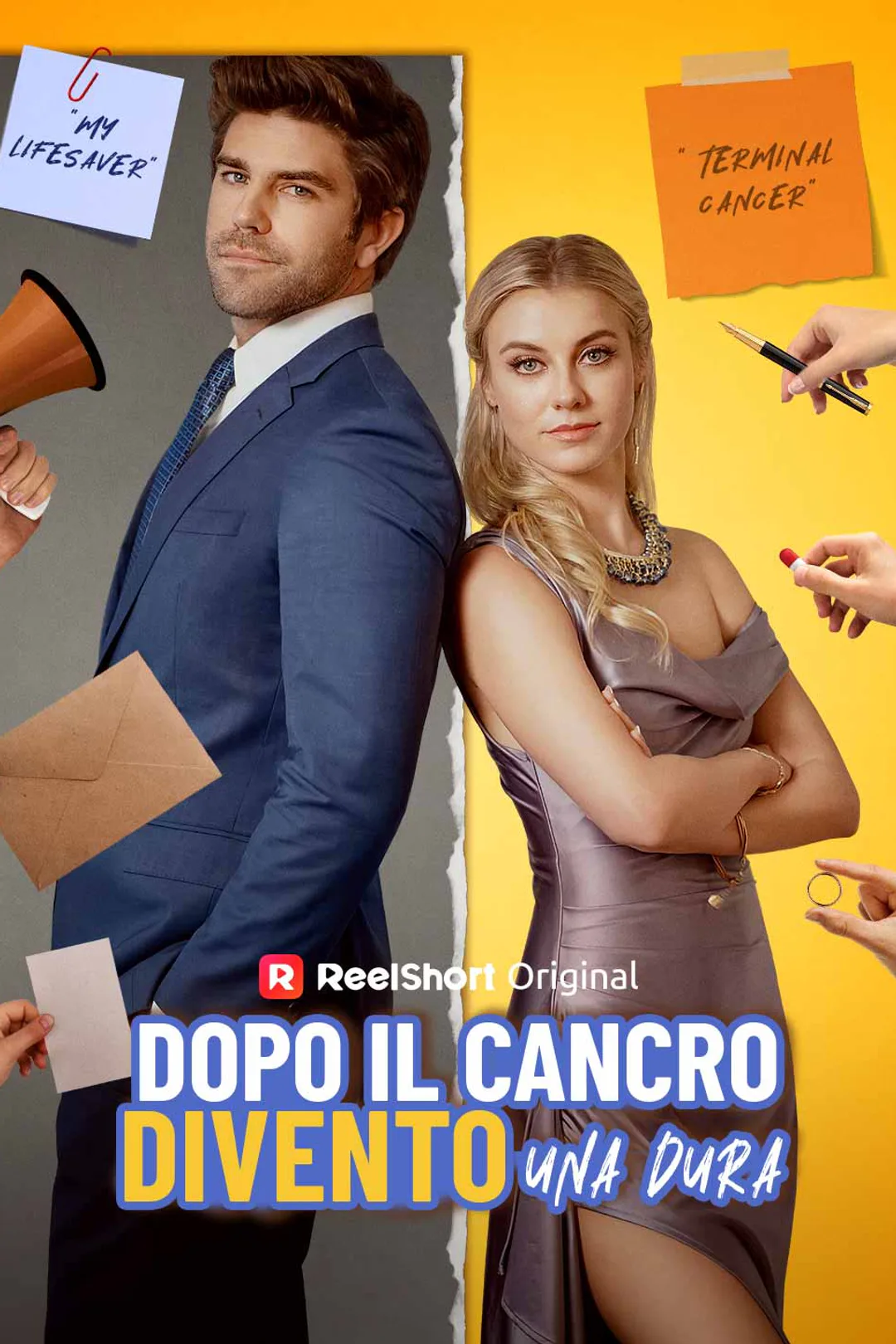 Locandina di Dopo il cancro divento una dura