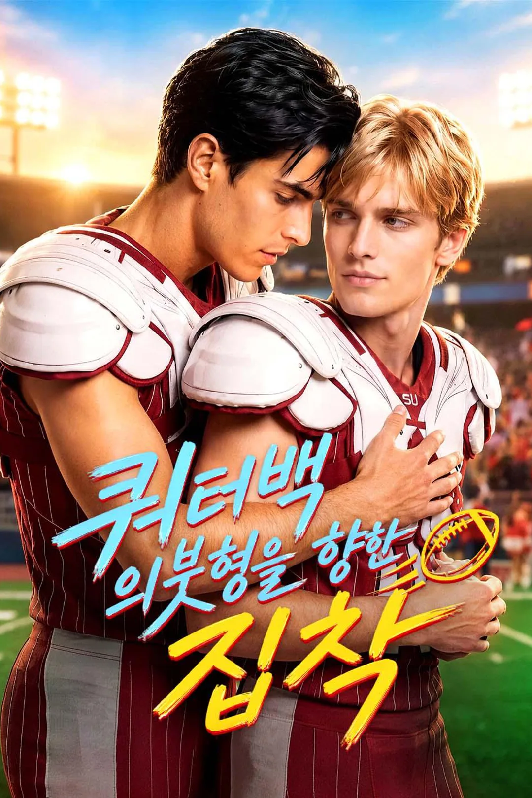 쿼터백 의붓형을 향한 집착 포스터
