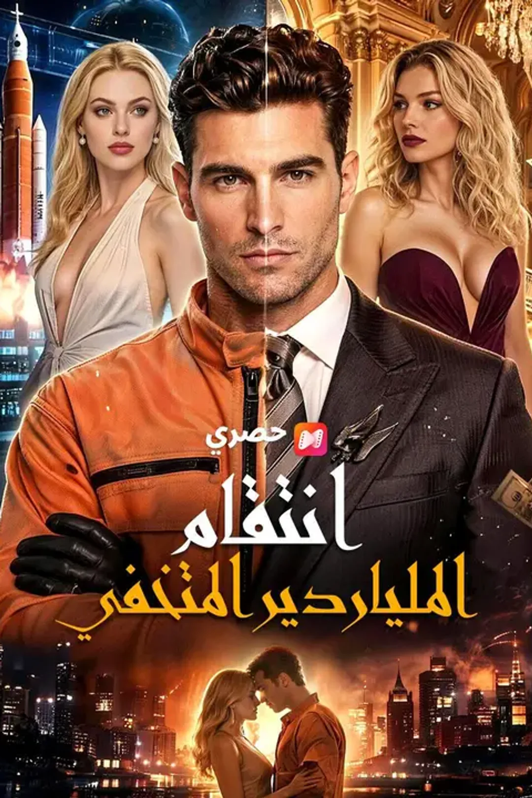 ملصق مسلسل «انتقام الملياردير المتخفي»