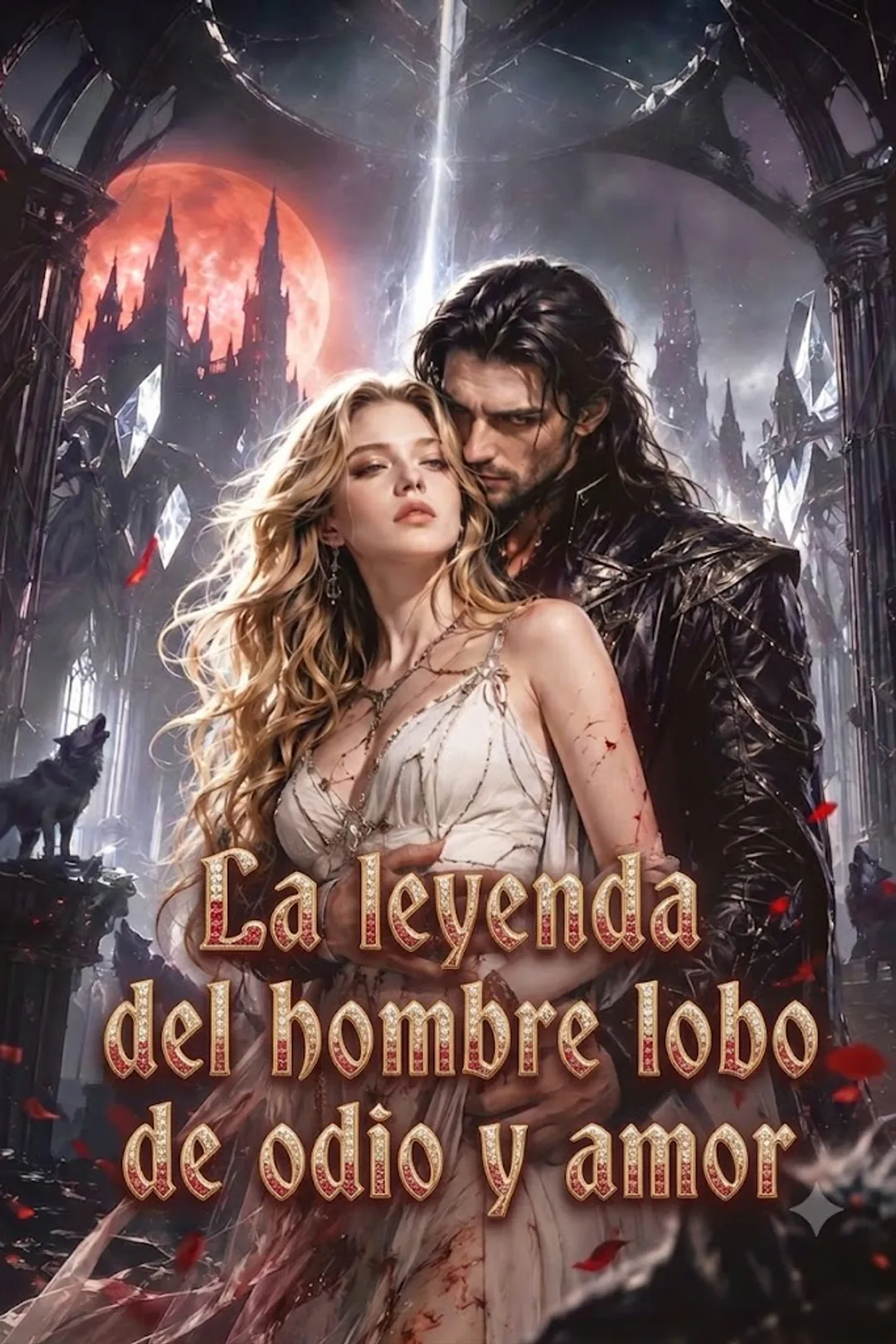 Póster de La leyenda del hombre lobo de odio y amor