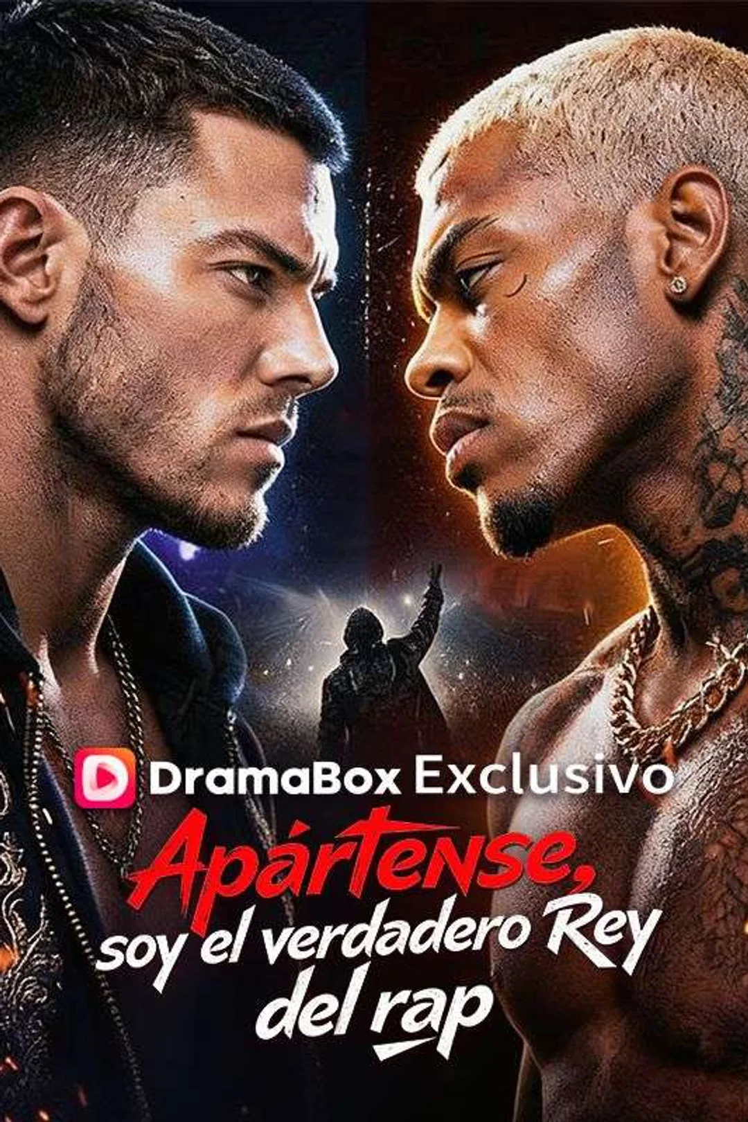 Póster de Apártense, soy el verdadero rey del rap