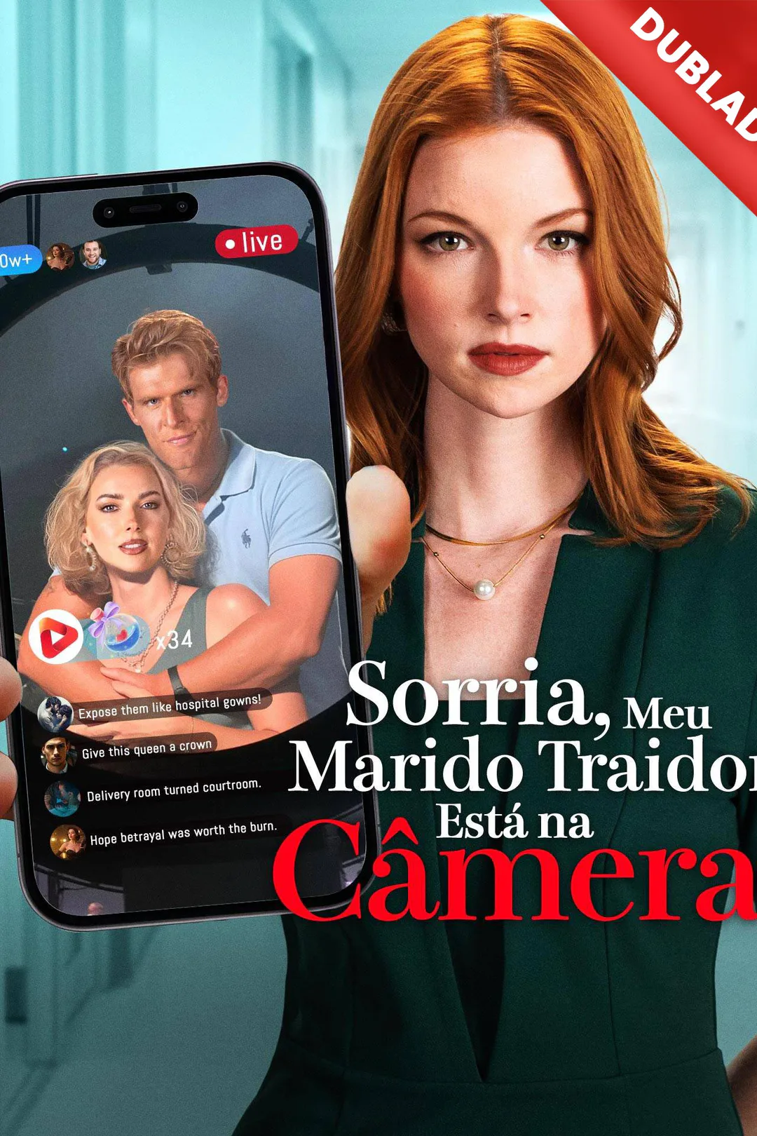 Pôster de Sorria, Meu Marido Traidor, Está na Câmera