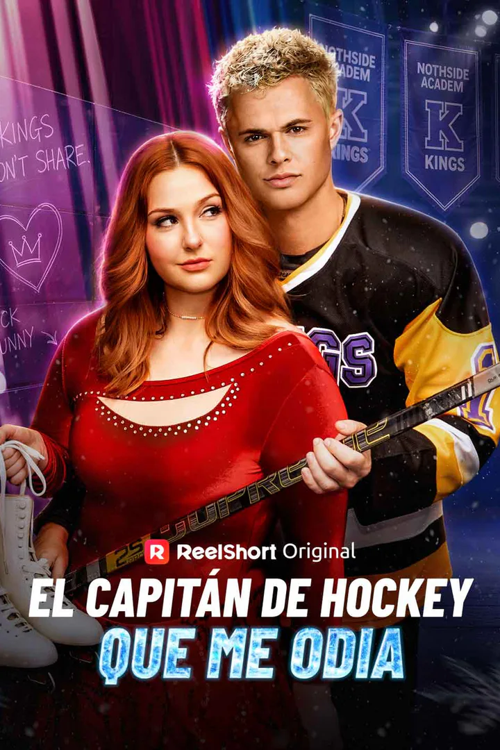 Póster de El capitán de hockey que me odia