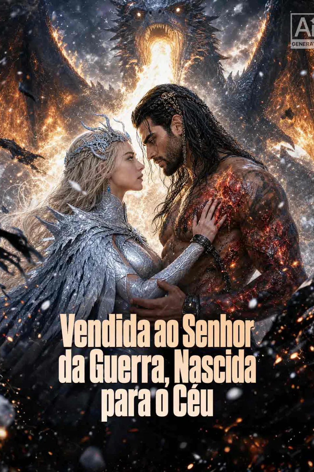 Pôster de Vendida ao Senhor da Guerra, Nascida Para o Céu
