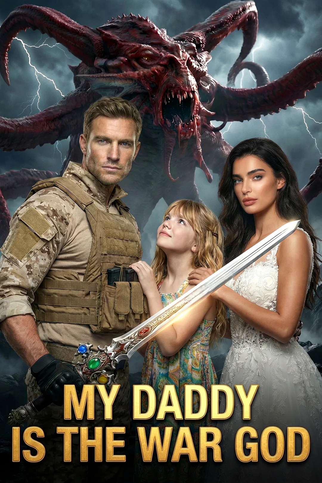 My Daddy is the War God poster