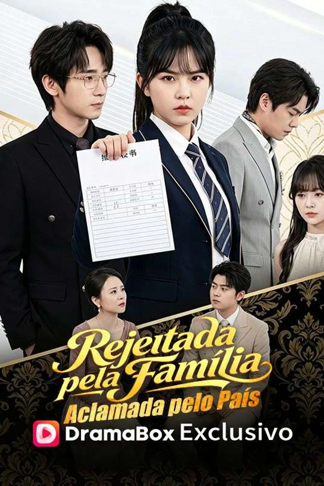 Pôster de Rejeitada pela Família, Aclamada pelo País