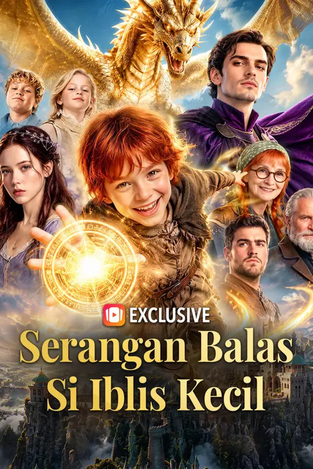 Poster Serangan Balas Si Iblis Kecil