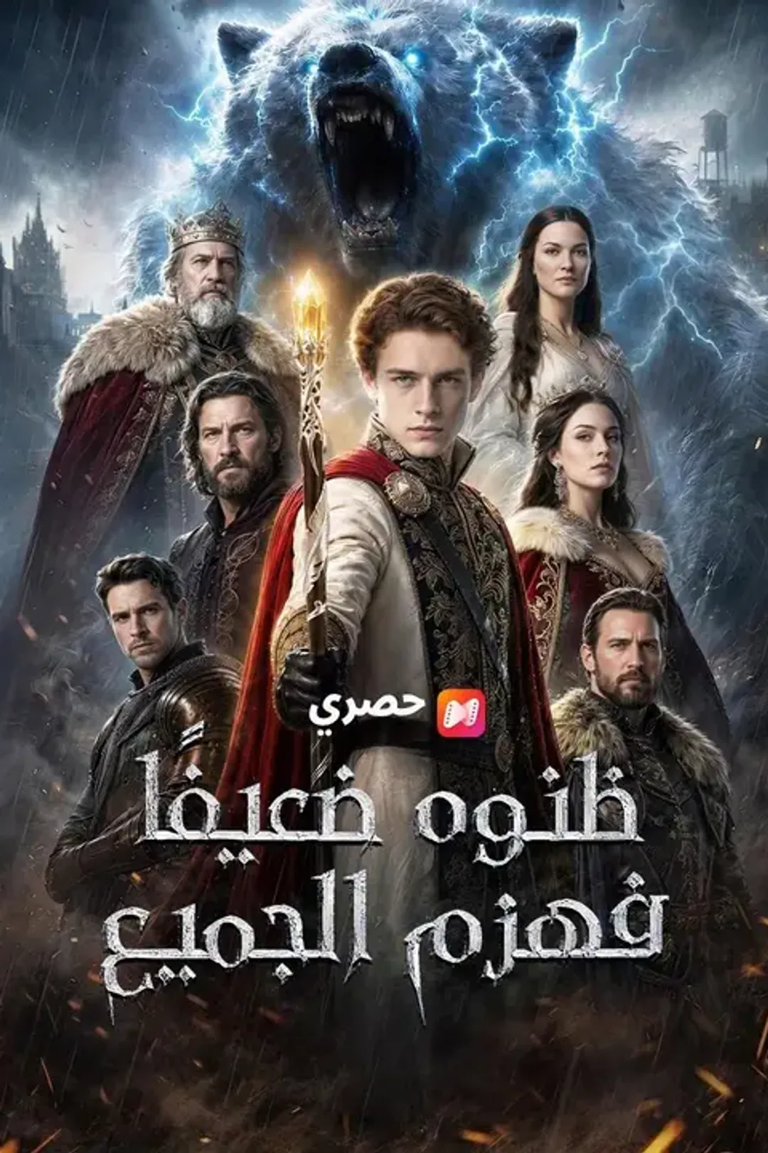 ملصق مسلسل «ظنوه ضعيفًا… فهزم الجميع»