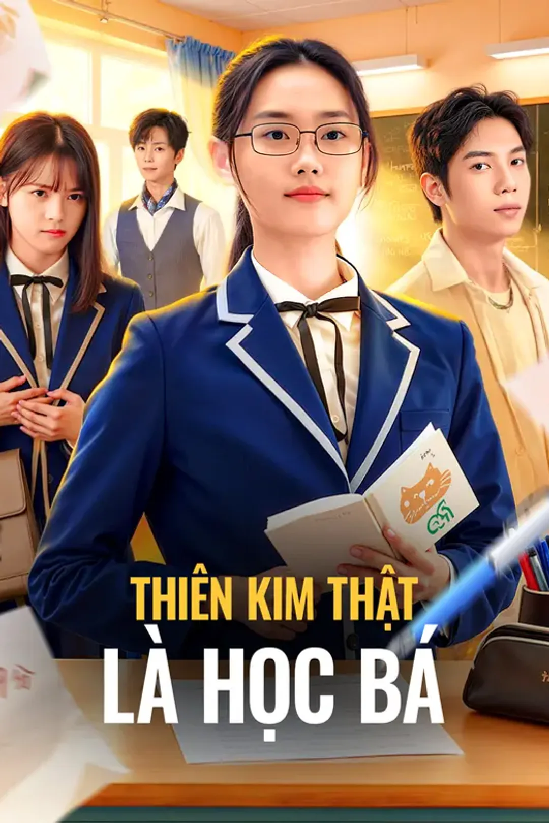 Poster phim Thiên Kim Thật Là Học Bá(Phiên bản lồng tiếng)