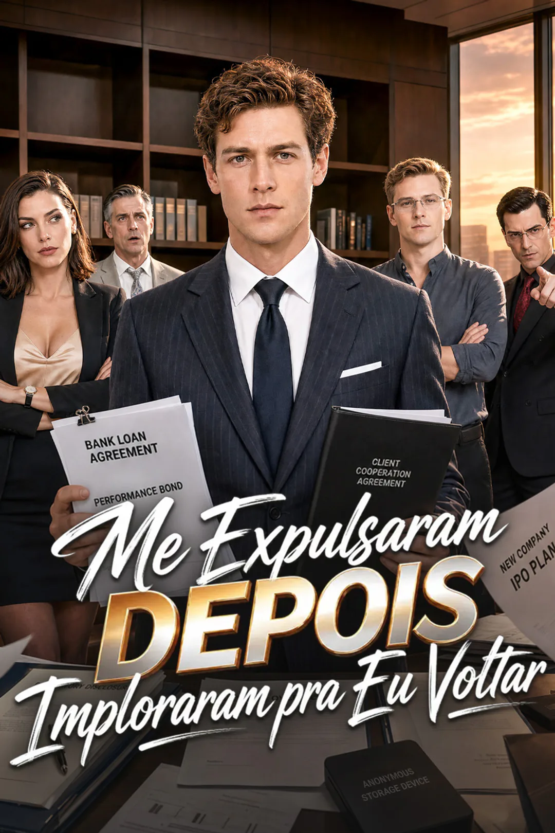 Pôster de Me Expulsaram. Depois, Imploraram pra Eu Voltar
