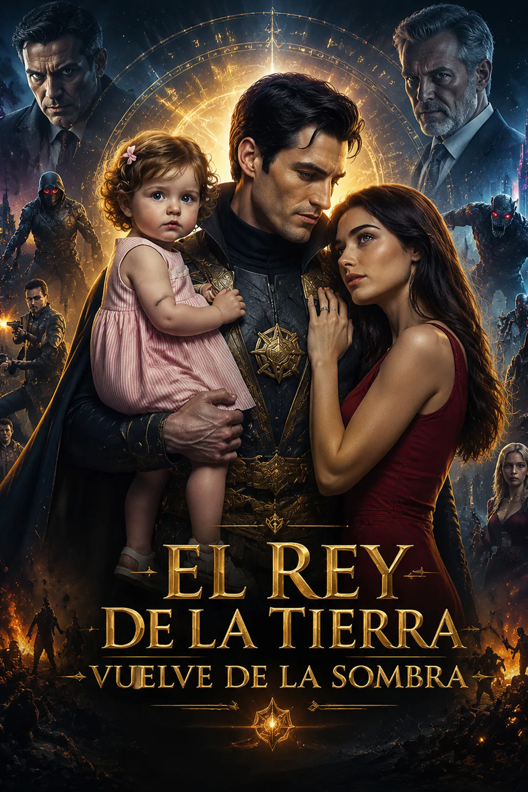 Póster de El Rey de la Tierra vuelve de la sombra