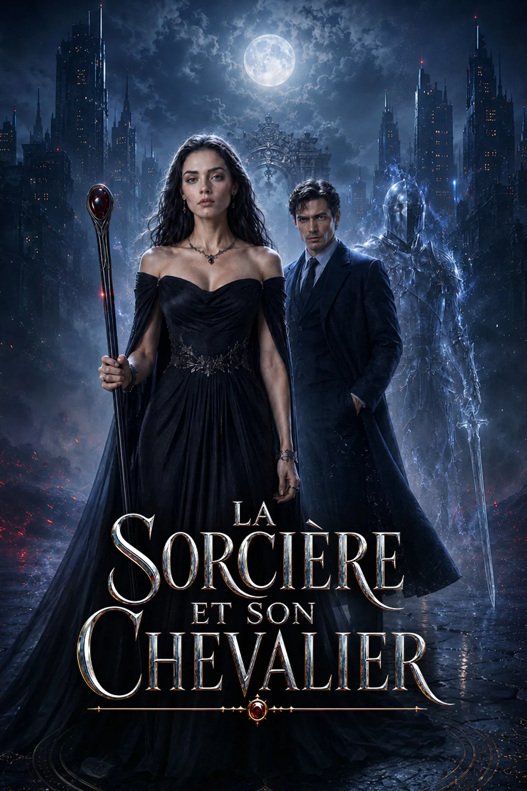 Affiche de La Sorcière et son Chevalier