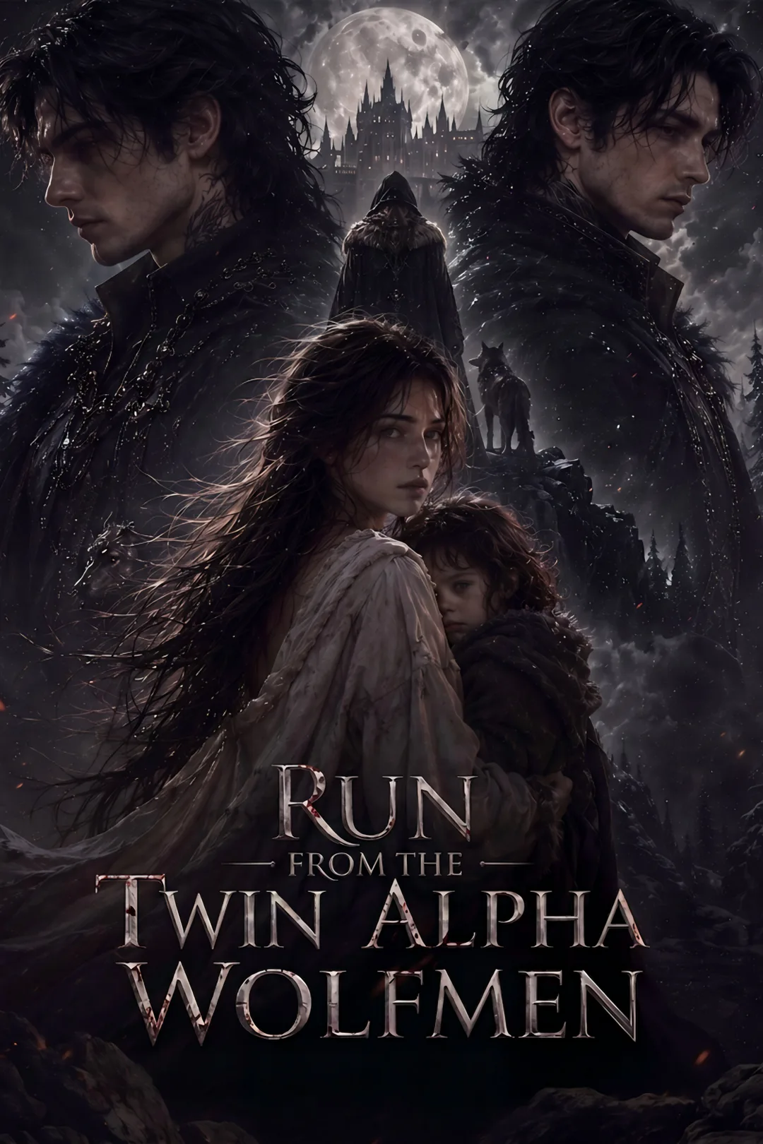 Run from the Twin Alpha Wolfmen poster
