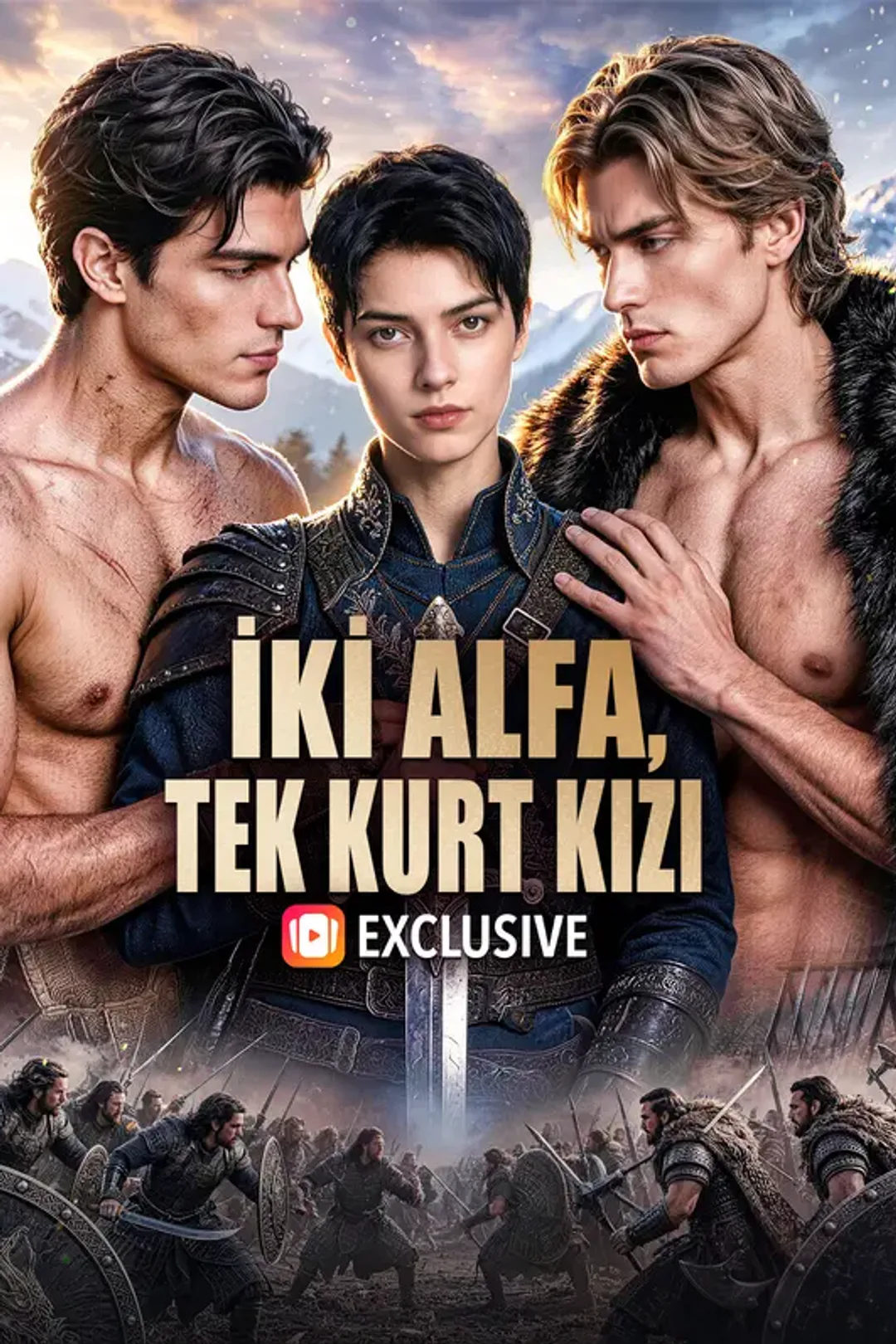 İki Alfa, Tek Kurt Kızı afişi