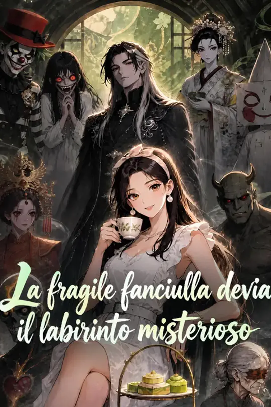 Locandina di La fragile fanciulla devia il labirinto misterioso