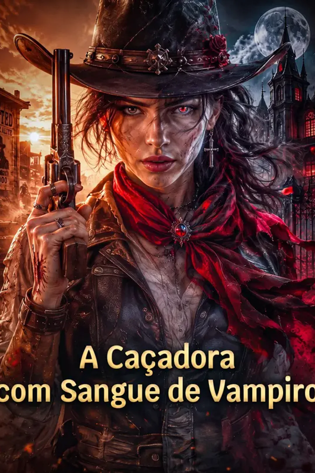 Pôster de A Caçadora com Sangue de Vampiro