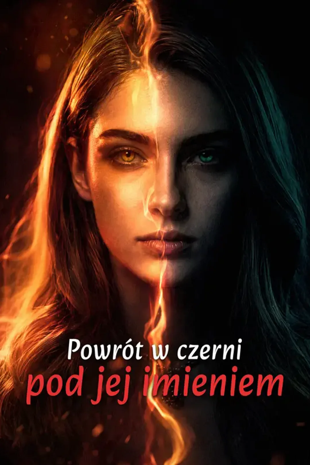 Plakat serialu Powrót w czerni pod jej imieniem