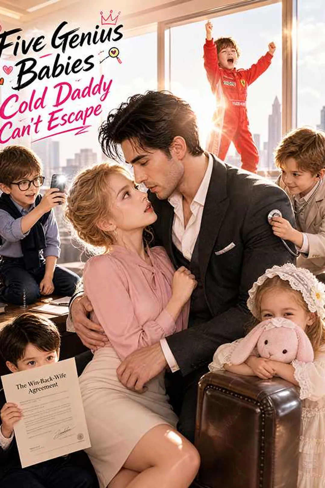Five Genius Babies, Cold Daddy Can't Escape poster