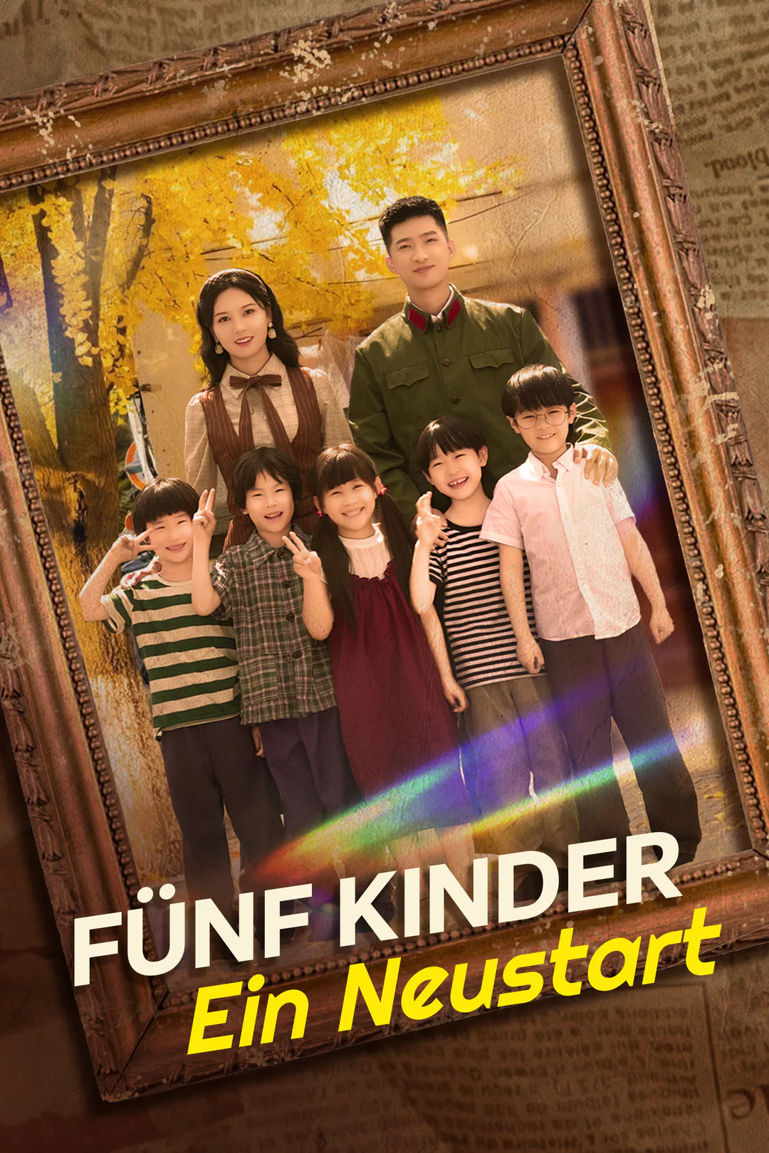 Poster von Fünf Kinder, Ein Neustart