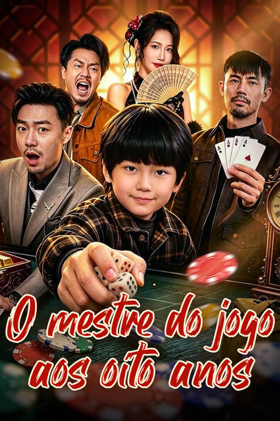 Pôster de O mestre do jogo aos oito anos