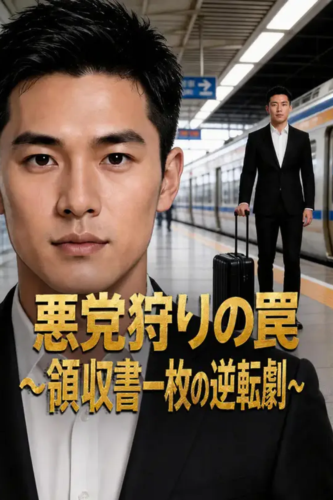 悪党狩りの罠～領収書一枚の逆転劇～のポスター