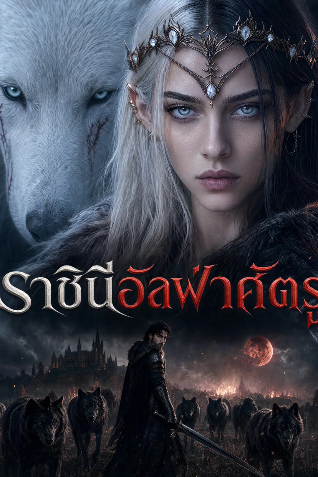 โปสเตอร์ ราชินีอัลฟ่าศัตรู（ฉบับพากย์ ）