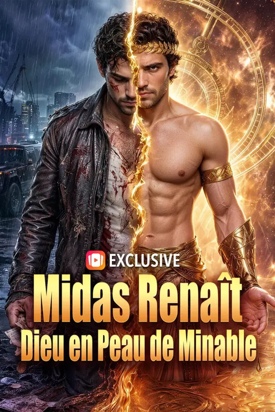 Affiche de Midas Renaît : Dieu en Peau de Minable