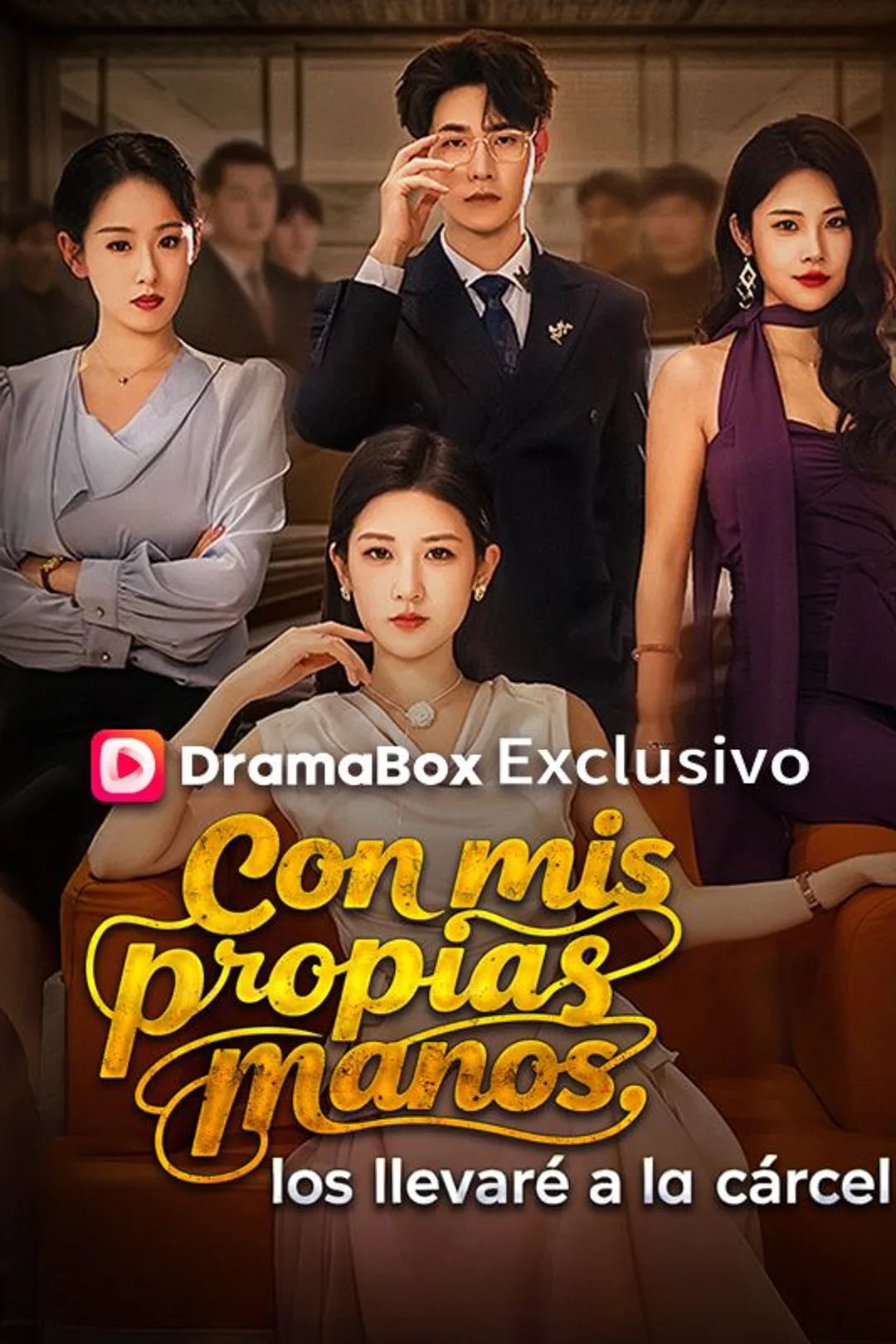 Póster de Con mis propias manos, los llevaré a la cárcel