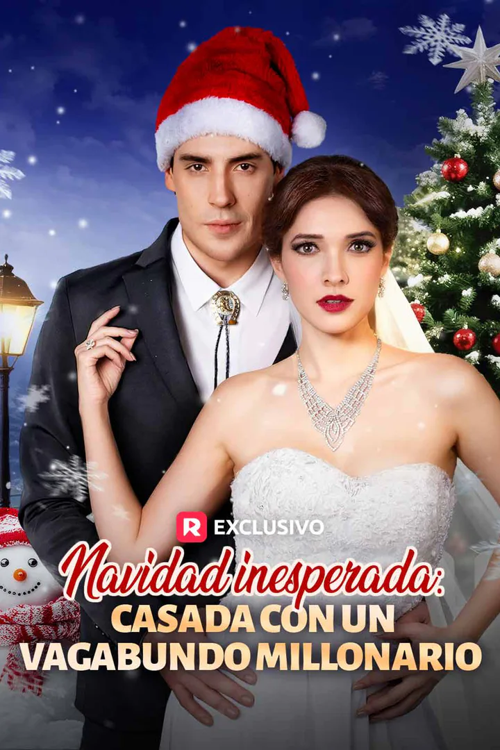 Póster de Navidad inesperada: casada con un vagabundo millonario