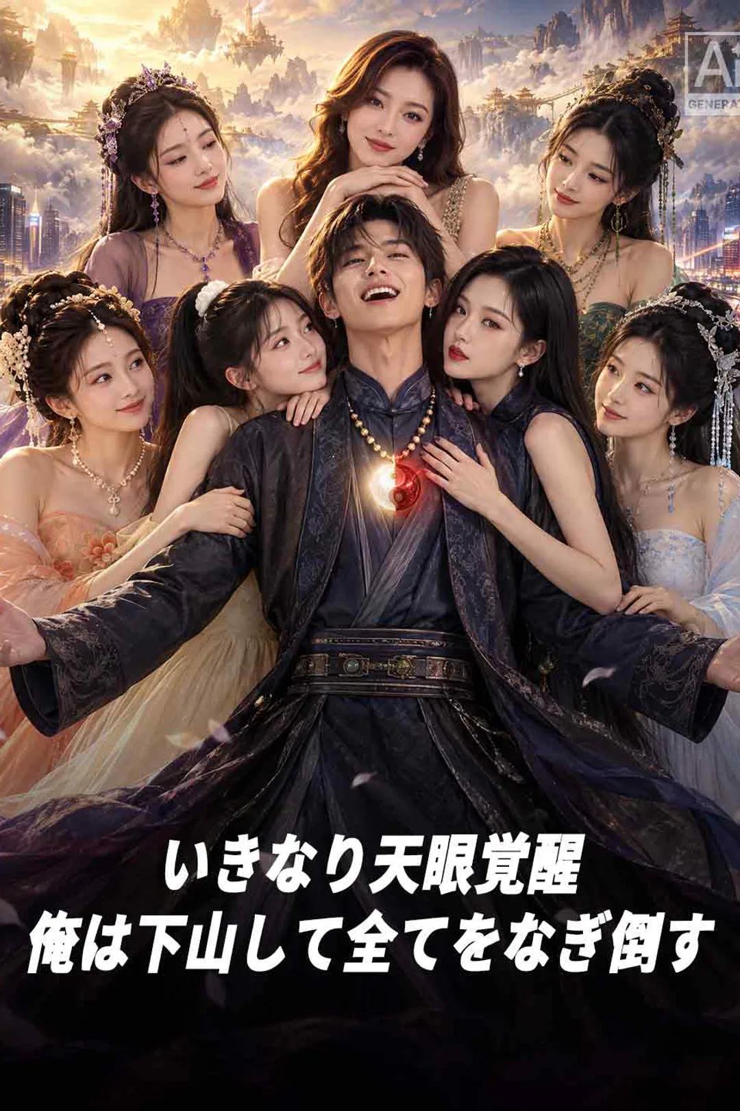 いきなり天眼覚醒 俺は下山して全てをなぎ倒すのポスター