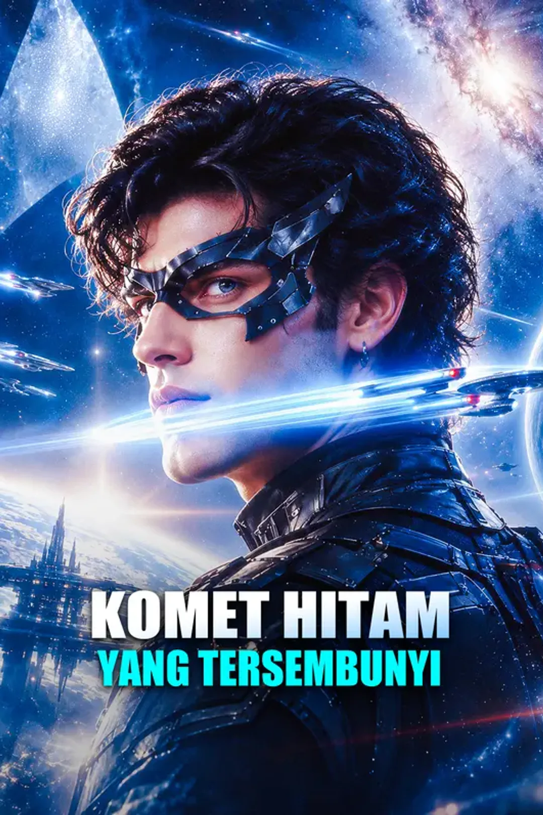 Poster Komet Hitam yang Tersembunyi