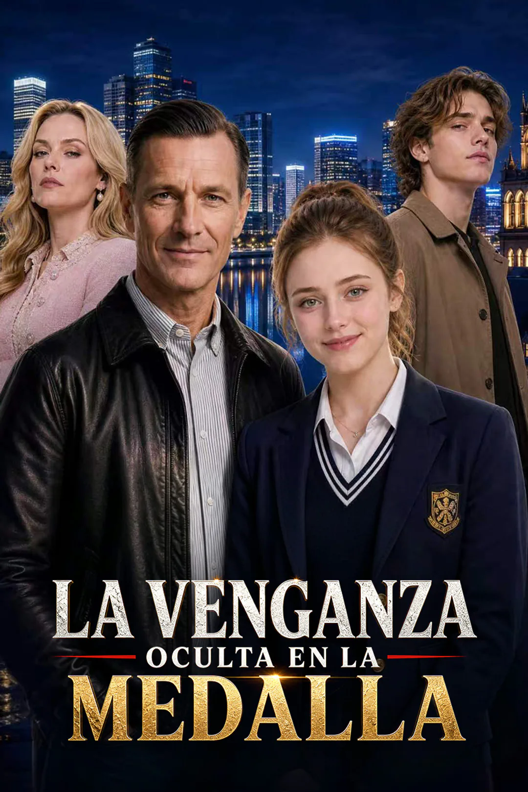 Póster de La venganza oculta en la medalla