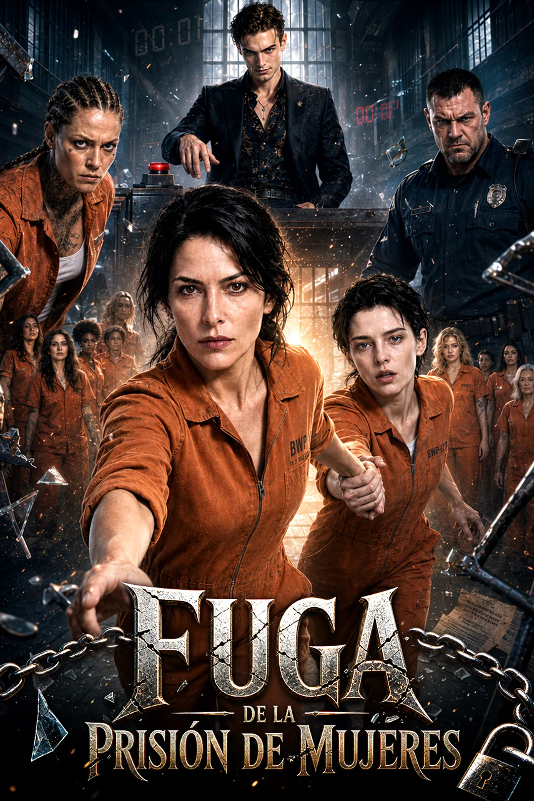 Póster de Fuga de la Prisión de Mujeres